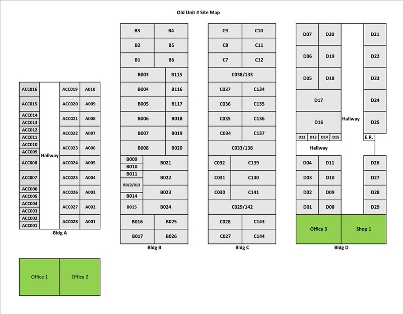 New Unit Number Map