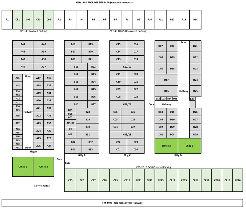 New Unit Number Map